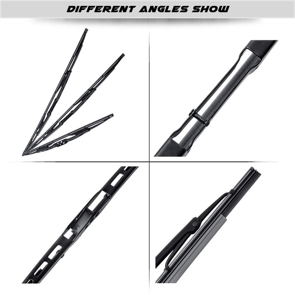 OTUAYAUTO Front and Rear Windshield Wiper Blade Kit Replacement for La