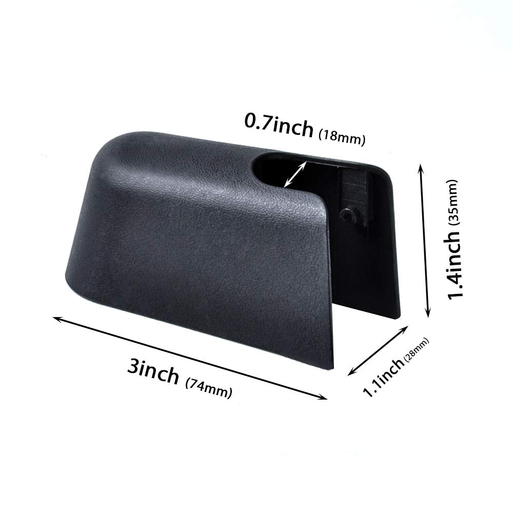 OTUAYAUTO 7T4Z-17C526-B Rear Wiper Arm Cap Cover - for Ford Edge, Lincoln MKX 2007-2014 - Rear Hatch Window Wiper Arm Cover