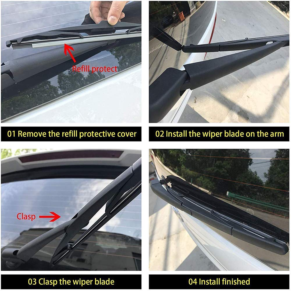 Rear Window Wiper Durable Blade for Kia Rio Hatchback Rear Windscreen –  Omac Shop Usa - Auto Accessories