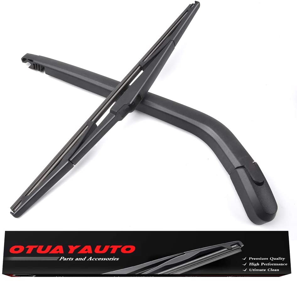 OTUAYAUTO MR971507 Rear Windshield Wiper Arm Blade Set - Replacement for Mitsubishi Outlander 2003-2006